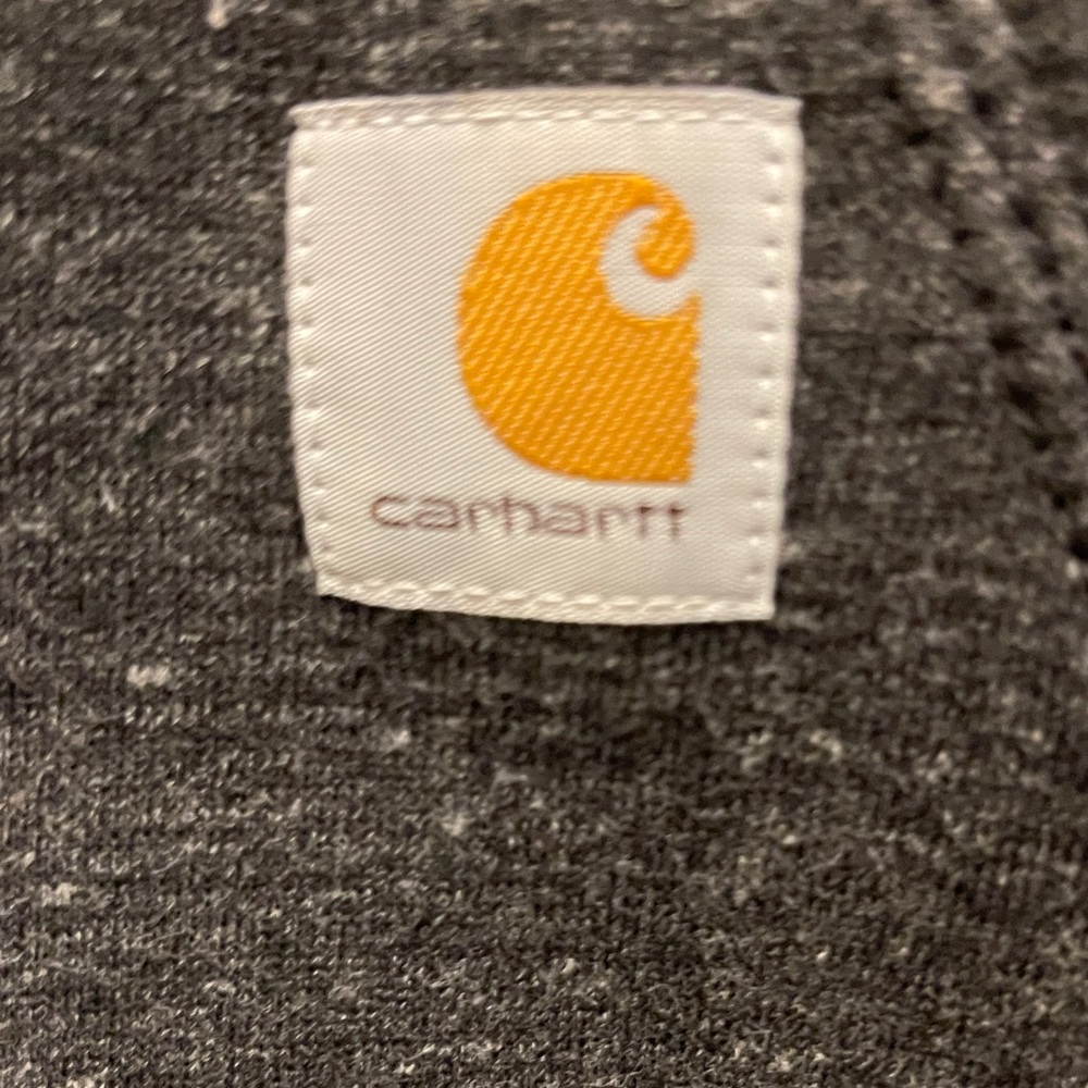 Women's Carhartt Charcoal Full-Zip Hoodie - Picture 3 of 5